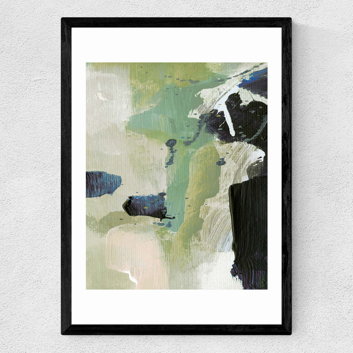 Green II Medium Black Frame