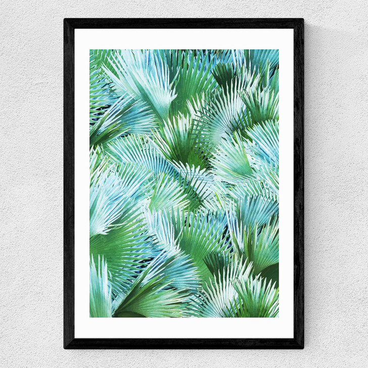 Palm Dreamer Medium Black Frame