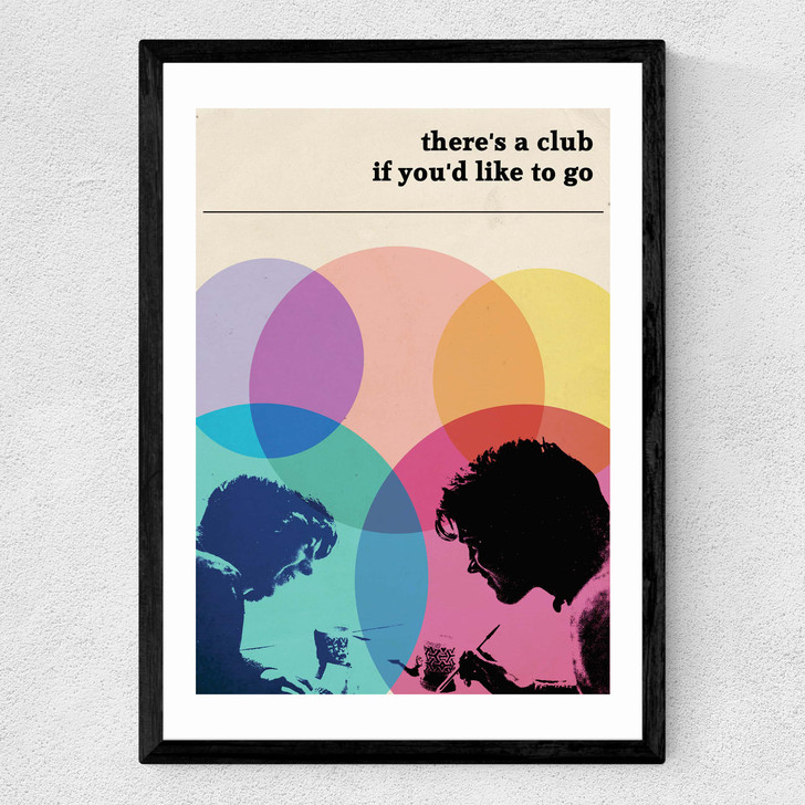 How Soon Is Now Medium Black Frame