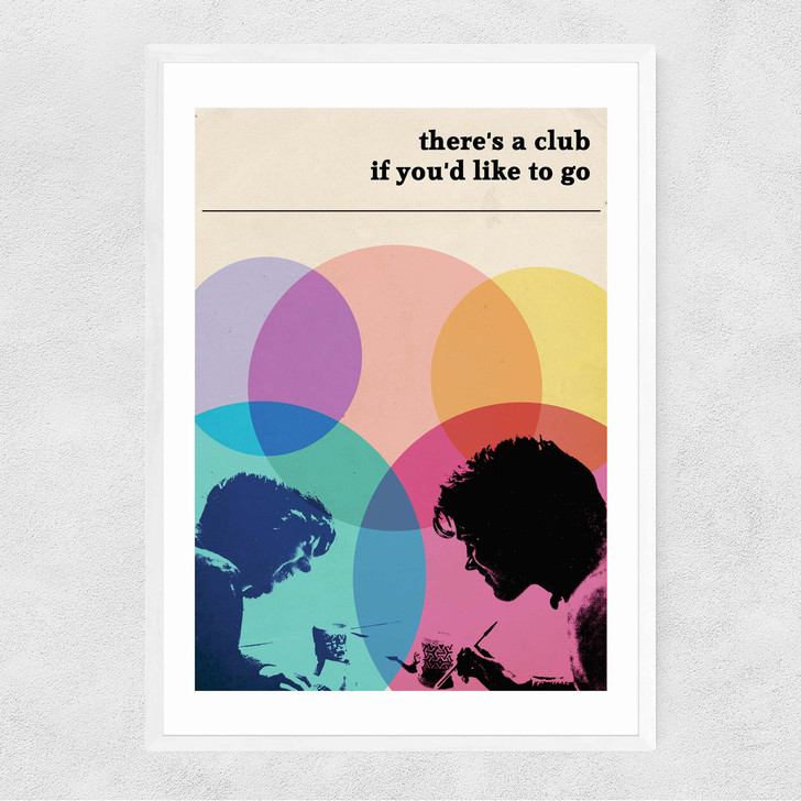 How Soon Is Now Narrow White Frame