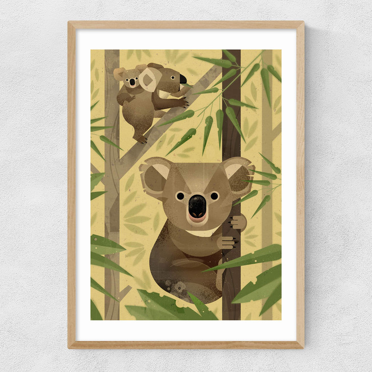 Koala Narrow Oak Frame Koala Narrow Oak Frame