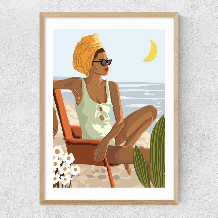 Moon Child Narrow Oak Frame Moon Child Narrow Oak Frame