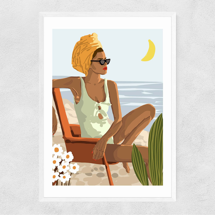 Moon Child Narrow White Frame Moon Child Narrow White Frame