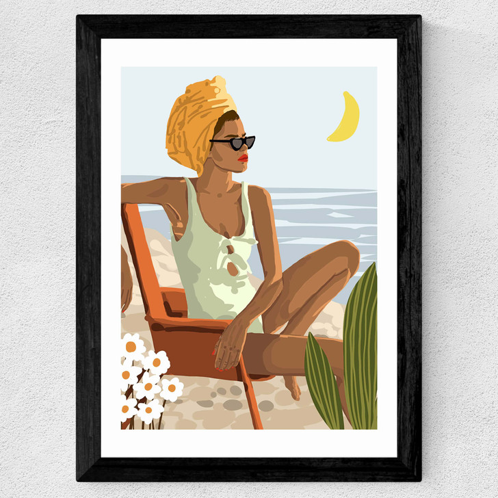 Moon Child Wide Black Frame