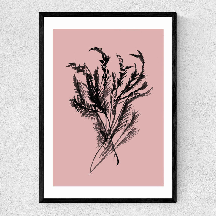 Mono Botanical 2 Narrow Black Frame Mono Botanical 2 Narrow Black Frame