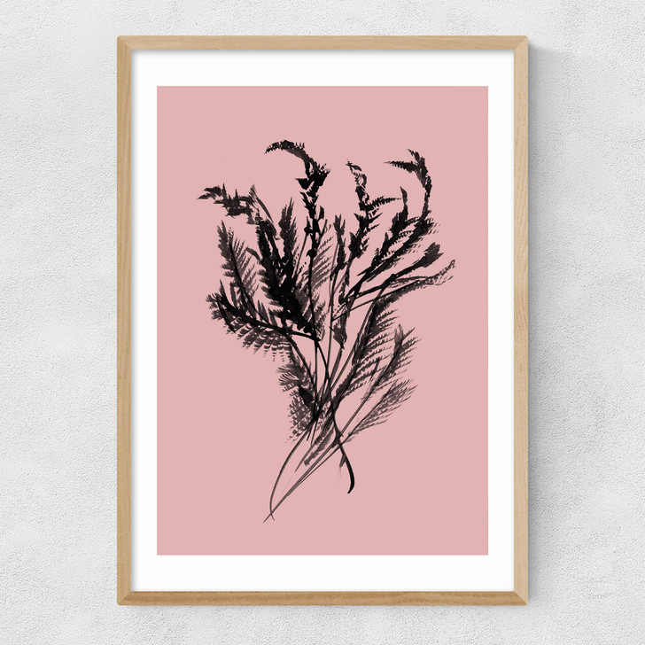 Mono Botanical 2 Narrow Oak Frame Mono Botanical 2 Narrow Oak Frame