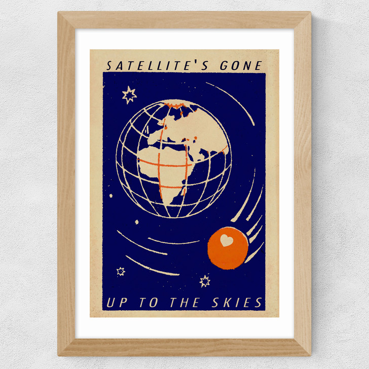 Satellite of Love Wide Oak Frame Satellite of Love Wide Oak Frame