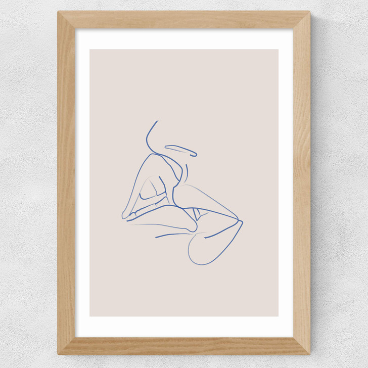 Le Kiss Wide Oak Frame Le Kiss Wide Oak Frame