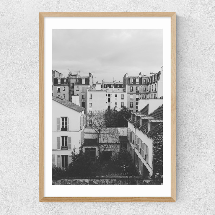 Paris by Florent Bodart Narrow Oak Frame