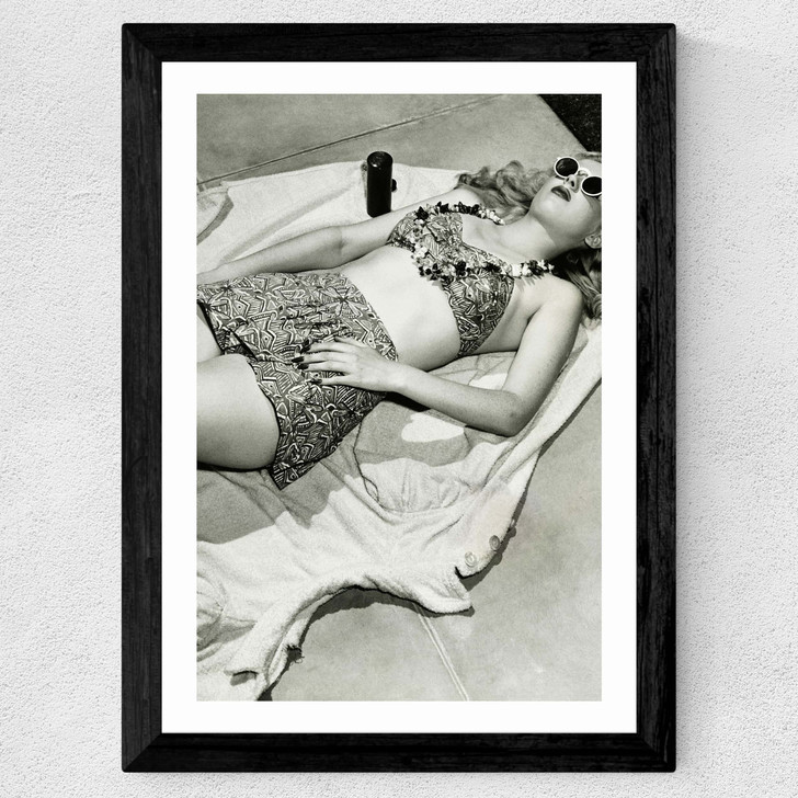 Doris Having Her Day Wide Black Frame Doris Having Her Day Wide Black Frame