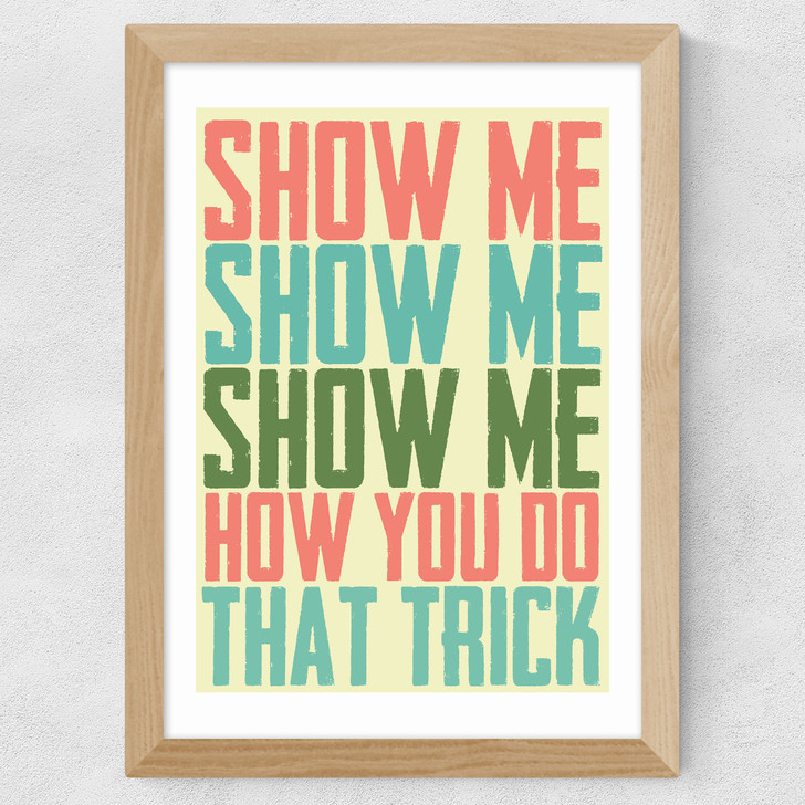 Just Like Heaven Wide Oak Frame Just Like Heaven Wide Oak Frame