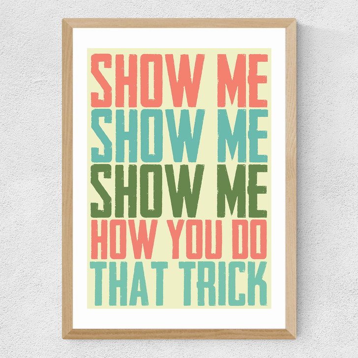 Just Like Heaven Medium Oak Frame