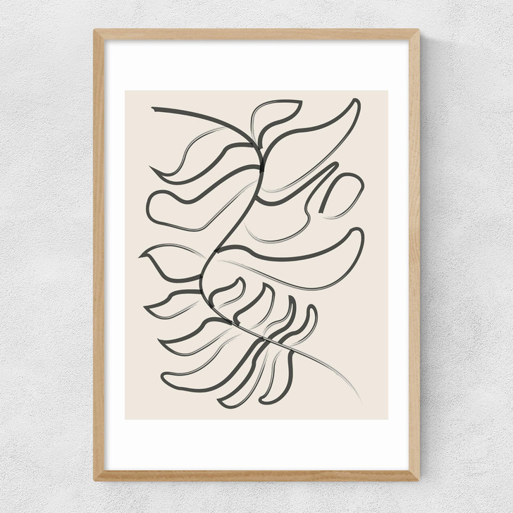 Sprung Narrow Oak Frame
