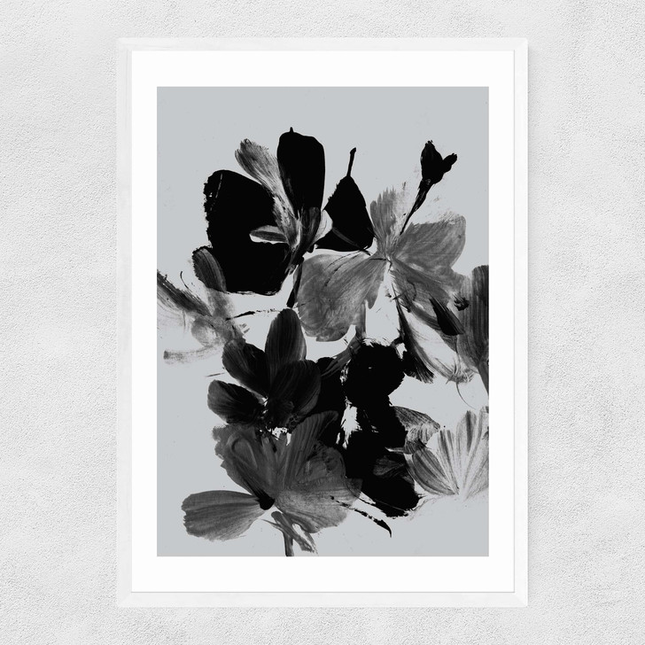 Mono Botanical 11 Narrow White Frame