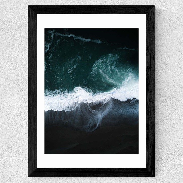 Dark Earth Wide Black Frame