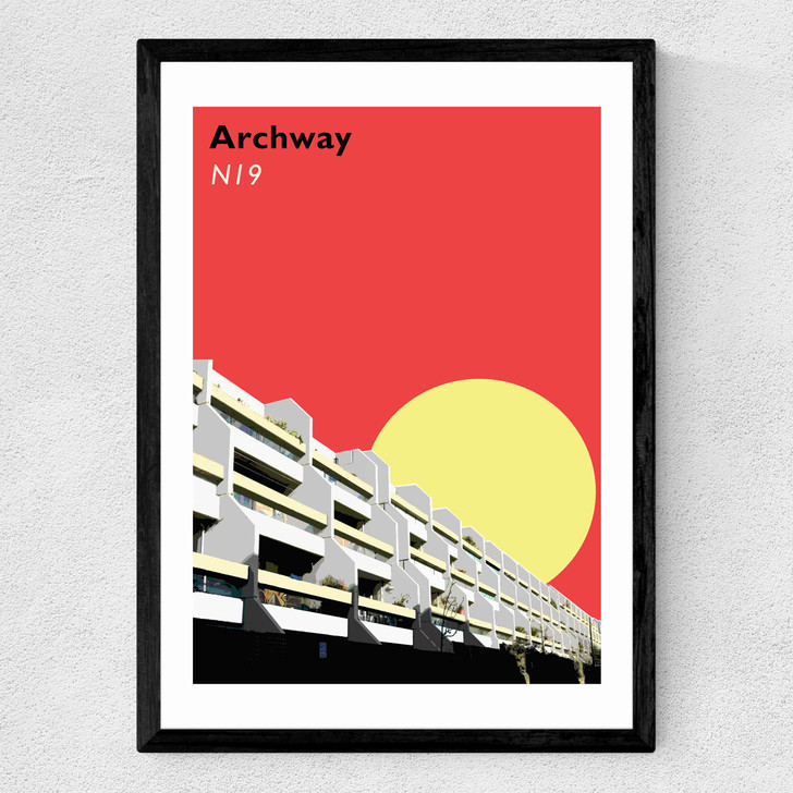 Archway Medium Black Frame