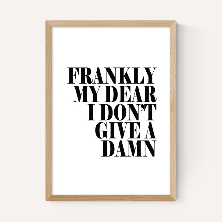 Frankly My Dear
