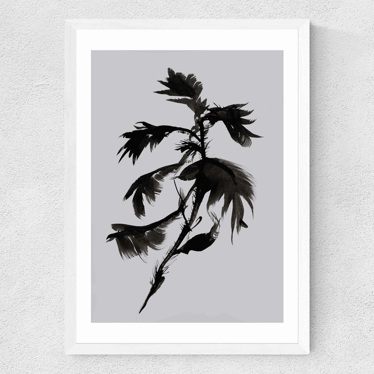 Mono Botanical 10 Medium White Frame