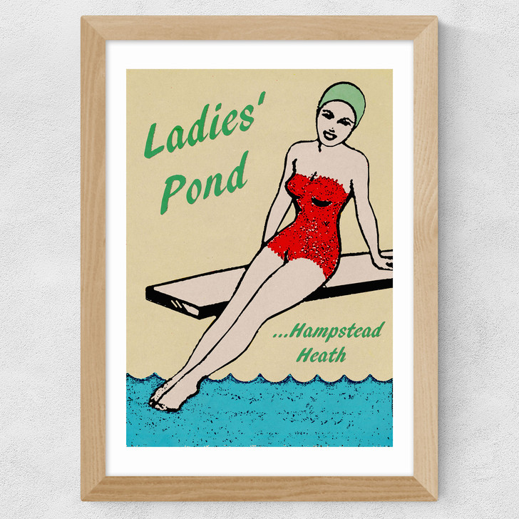Ladies Pond Lido Wide Oak Frame Ladies Pond Lido Wide Oak Frame