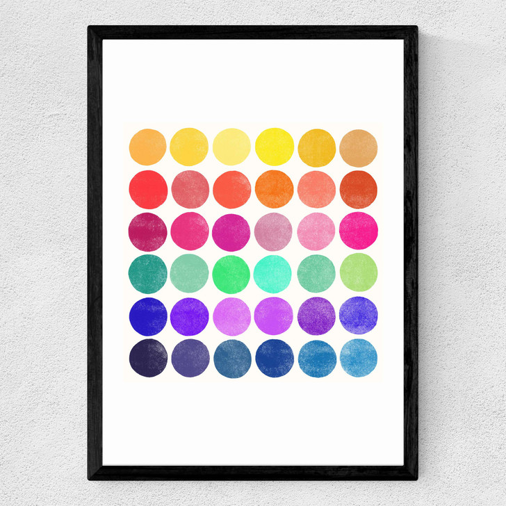 Colourplay 6 Medium Black Frame Colourplay 6 Medium Black Frame