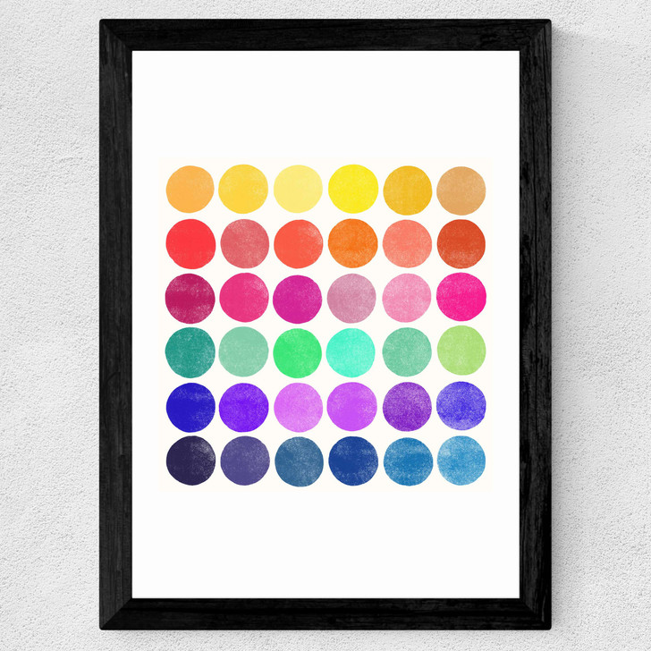 Colourplay 6 Wide Black Frame Colourplay 6 Wide Black Frame