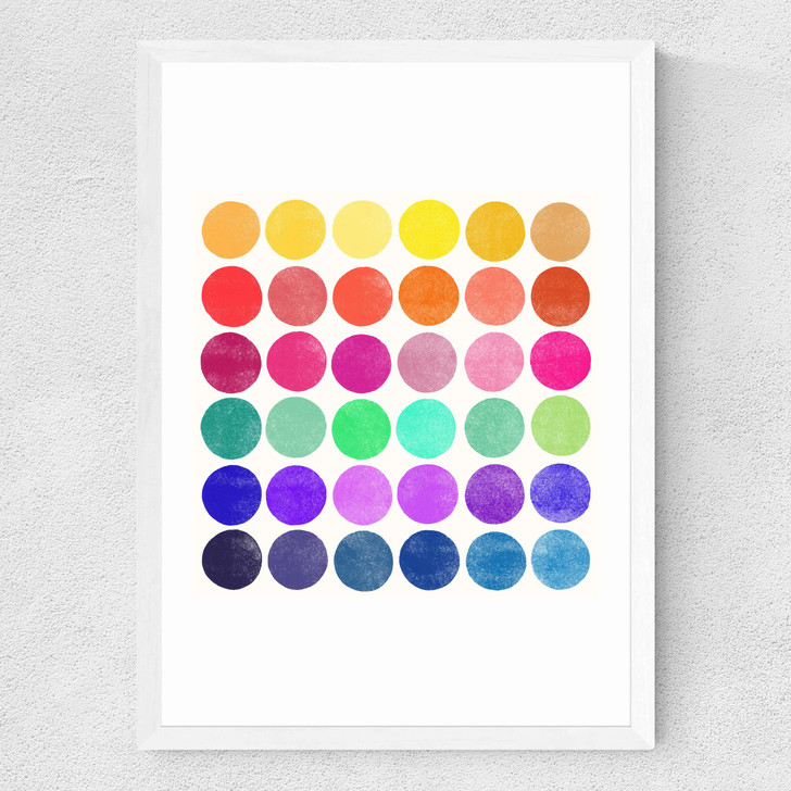 Colourplay 6 Medium White Frame Colourplay 6 Medium White Frame