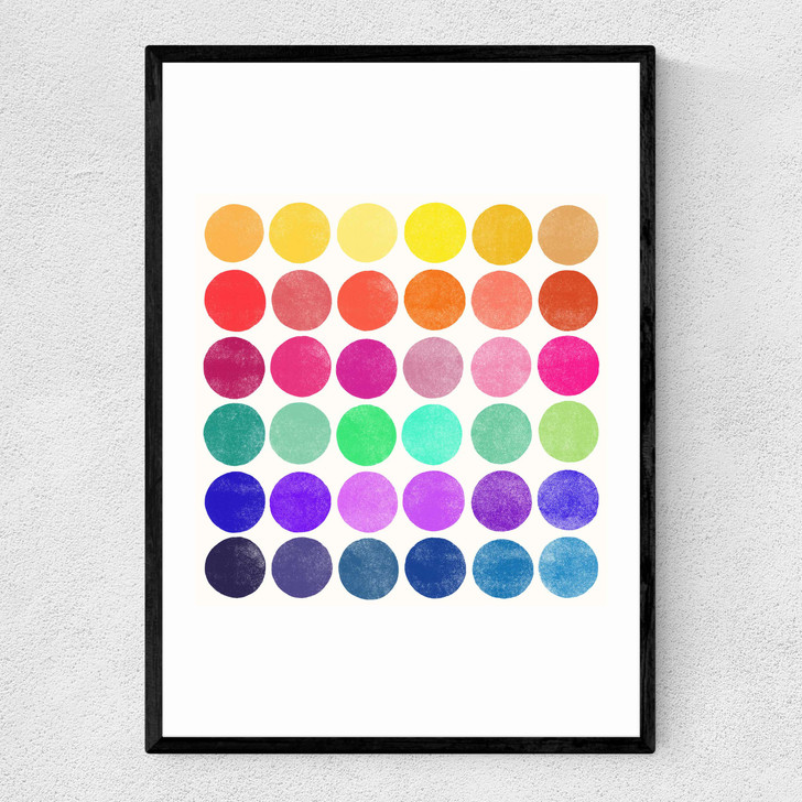 Colourplay 6 Narrow Black Frame