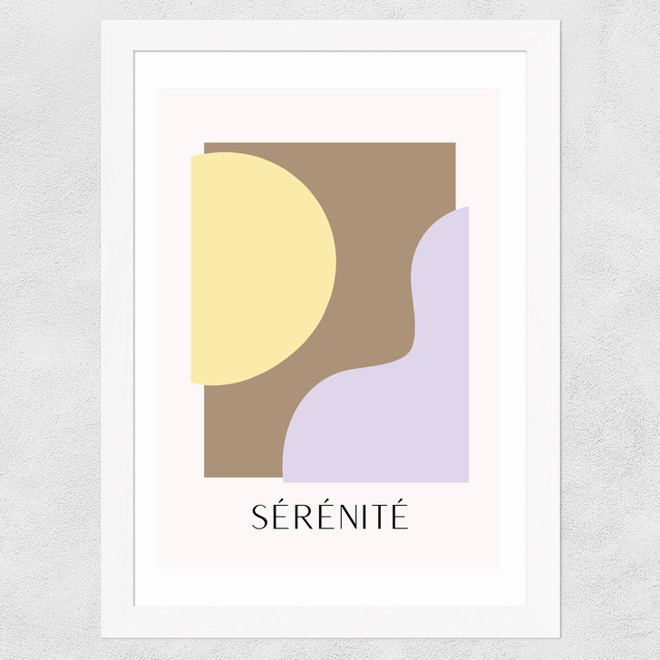 Serenite Wide White Frame