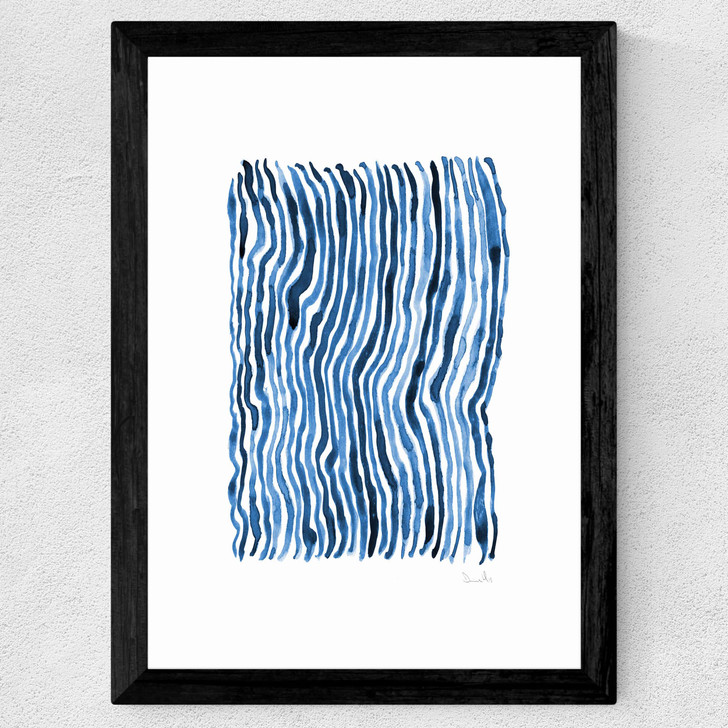 Blue Set 2 Wide Black Frame Blue Set 2 Wide Black Frame