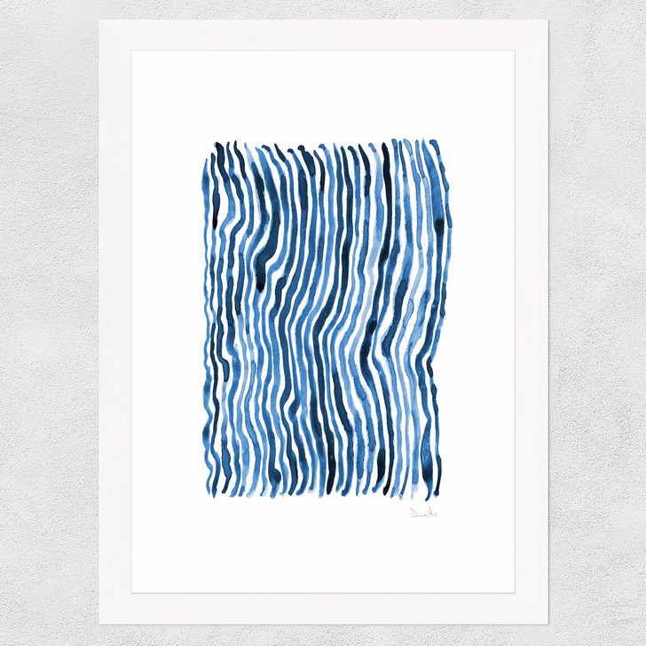 Blue Set 2 Wide White Frame Blue Set 2 Wide White Frame