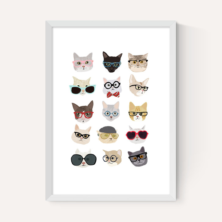 Cats in Glasses