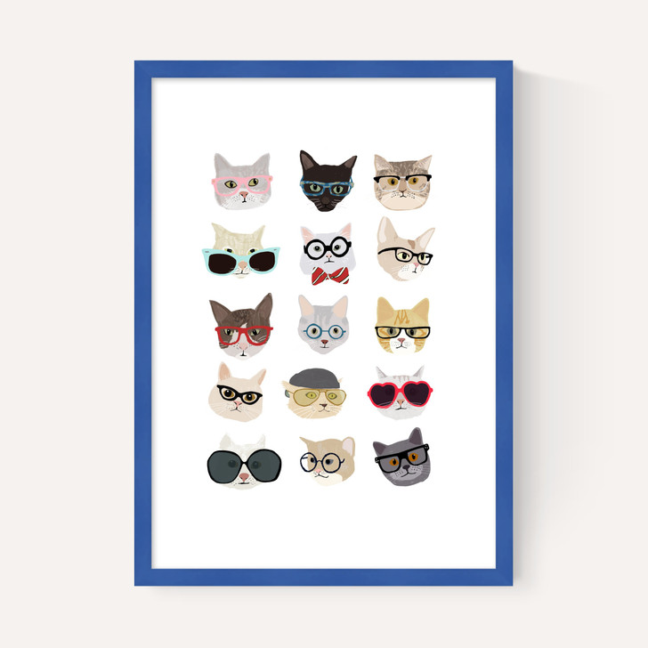 Cats in Glasses