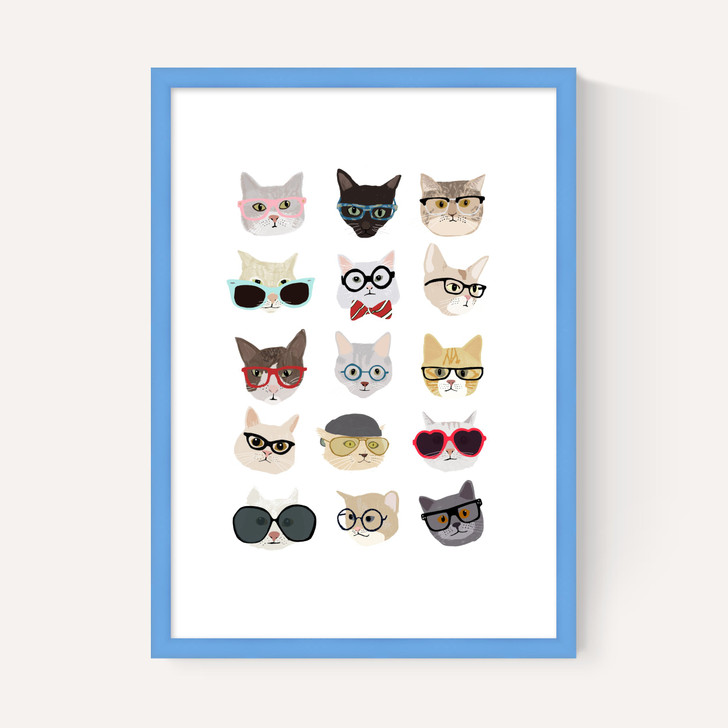 Cats in Glasses