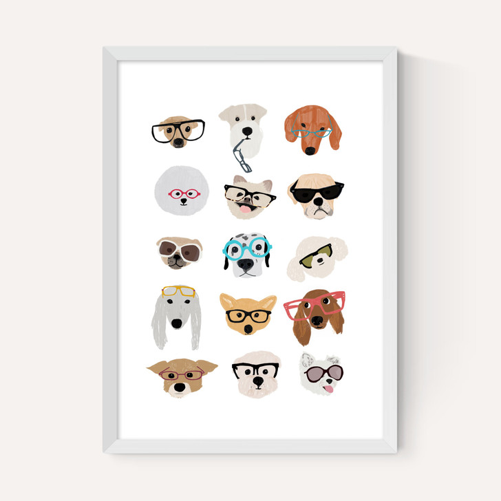 Dogs in Glasses