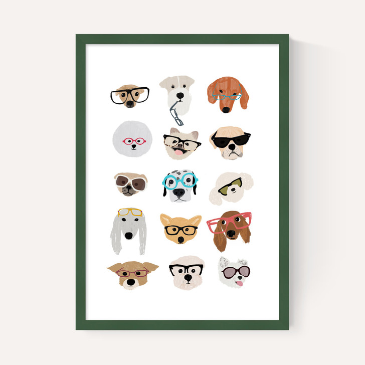 Dogs in Glasses