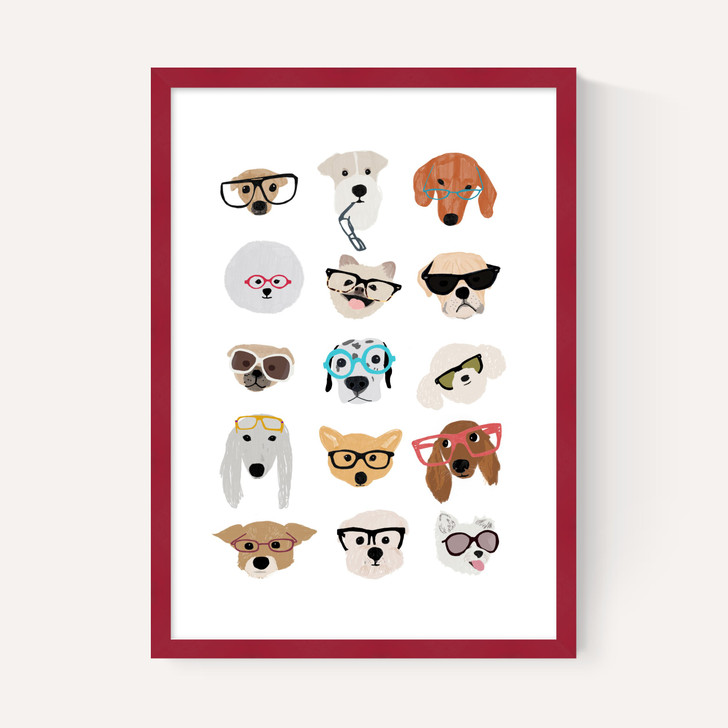 Dogs in Glasses