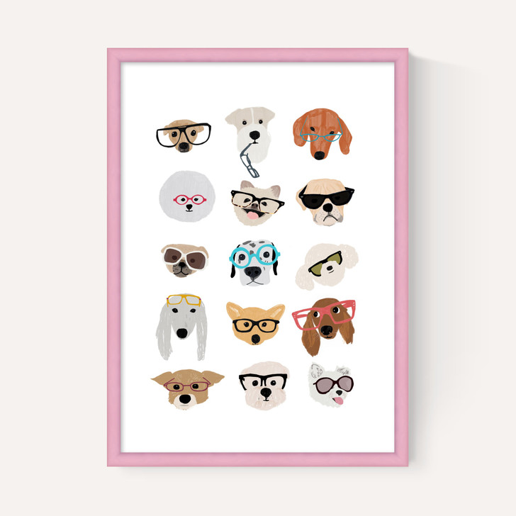 Dogs in Glasses
