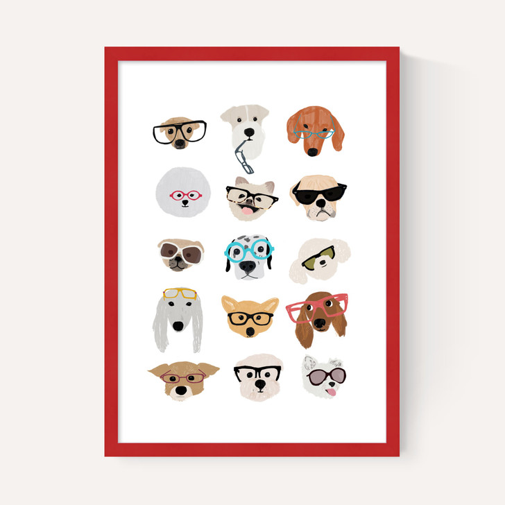 Dogs in Glasses