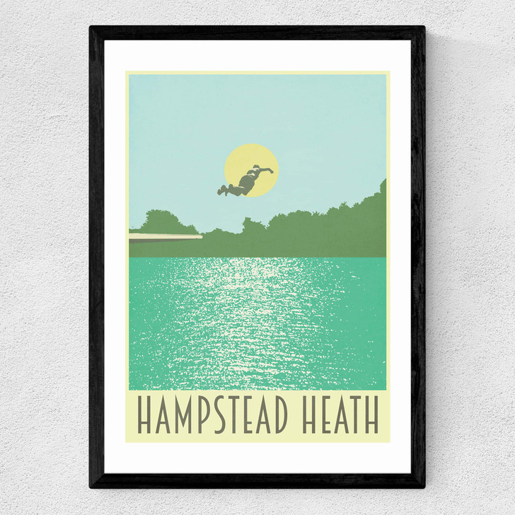 Hampstead Heath Medium Black Frame