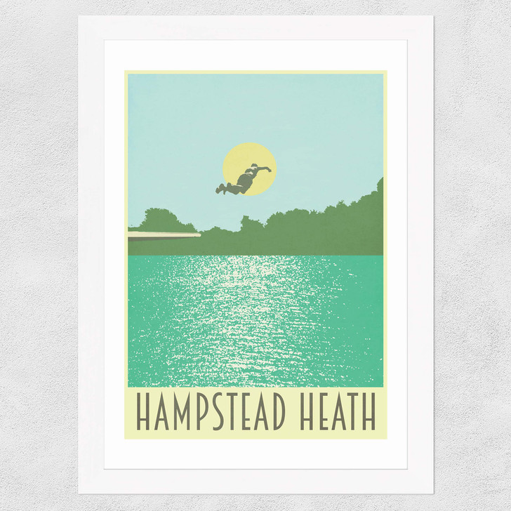 Hampstead Heath Wide White Frame