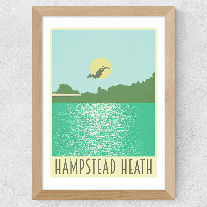 Hampstead Heath Wide Oak Frame