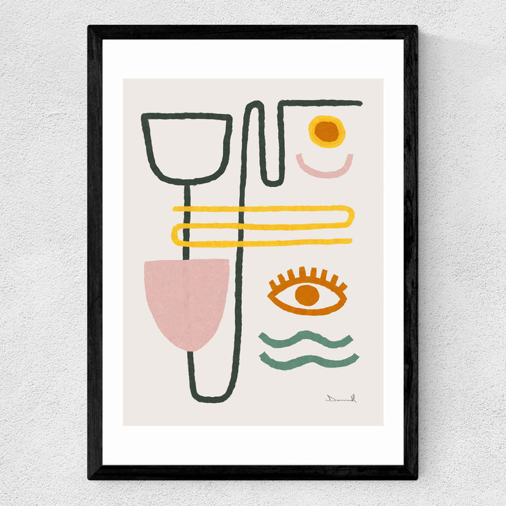 Feel Good III Medium Black Frame