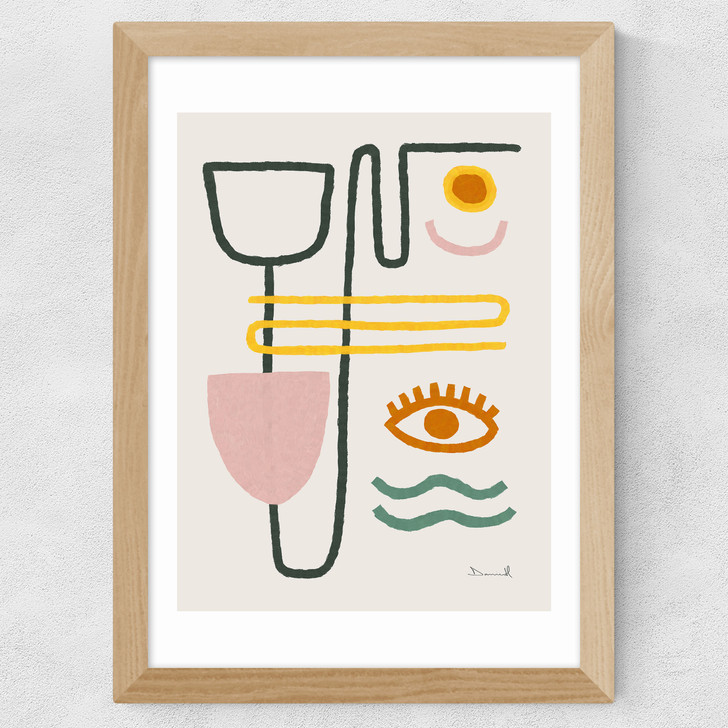 Feel Good III Wide Oak Frame