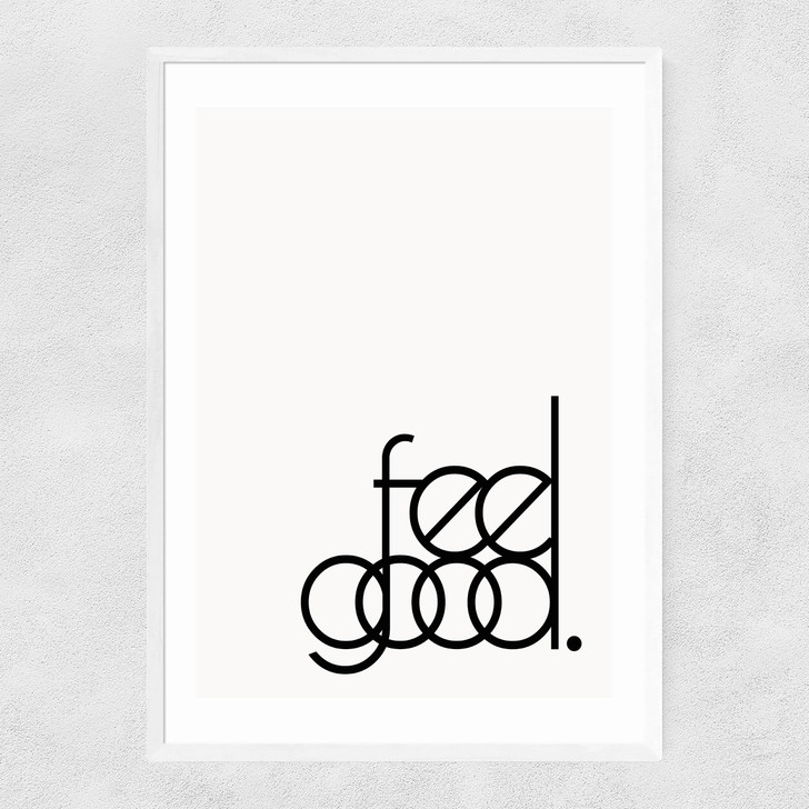 Feel Good by Inoui Narrow White Frame Feel Good by Inoui Narrow White Frame