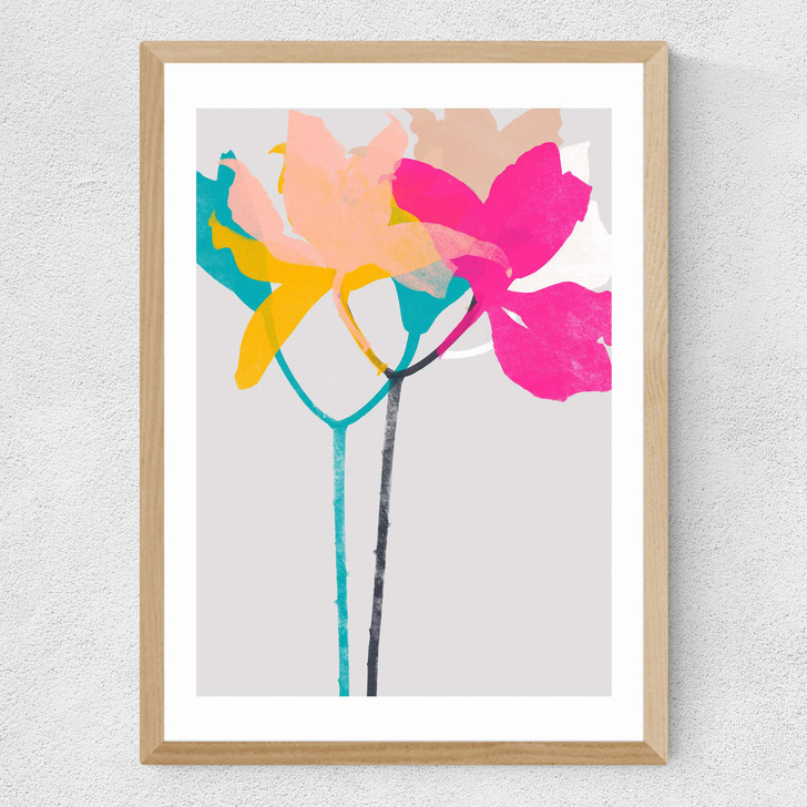 Lily 40 Medium Oak Frame
