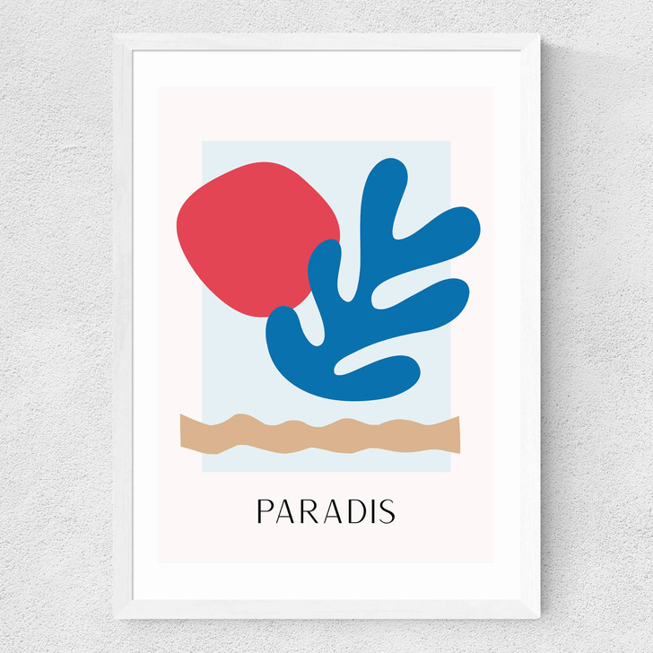 Paradis Medium White Frame Paradis Medium White Frame