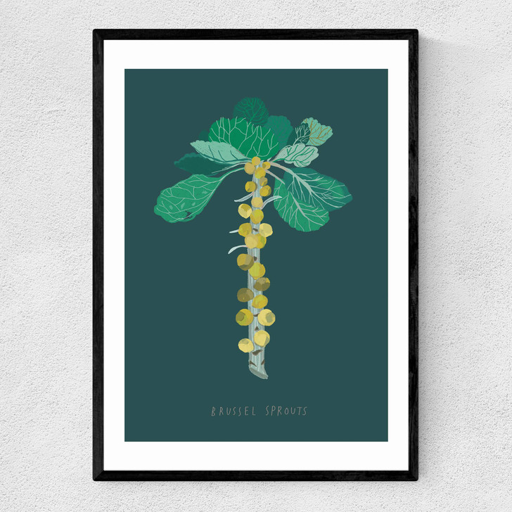 Brussel Sprouts Narrow Black Frame Brussel Sprouts Narrow Black Frame