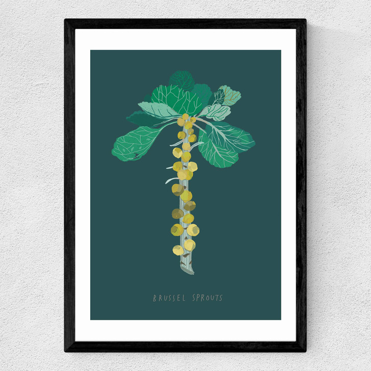 Brussel Sprouts Medium Black Frame Brussel Sprouts Medium Black Frame