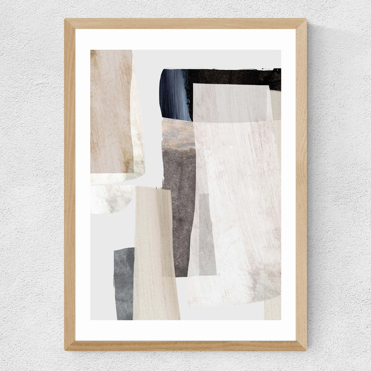 Clay Medium Oak Frame