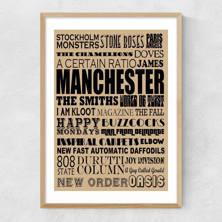 Manchester Narrow Oak Frame Manchester Narrow Oak Frame